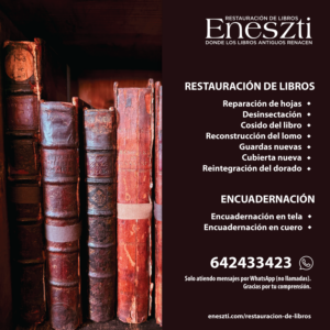 restauración de libros